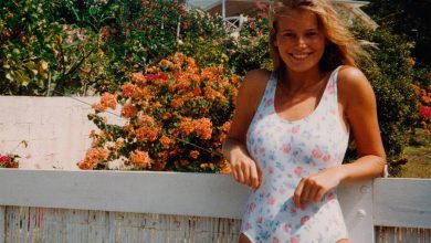 Фото - 52-летняя супермодель Клаудия Шиффер опубликовала архивное фото в купальнике