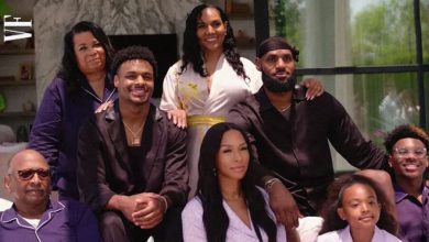 Фото - Баскетболист Леброн Джеймс снялся вместе с семьей для журнала Vanity Fair