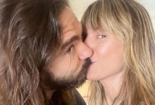 Фото - Хайди Клум опубликовала редкое фото поцелуя с мужем