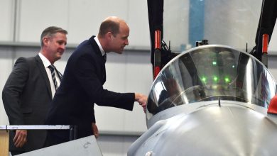 Фото - Принц Уильям посетил военную базу Королевских ВВС