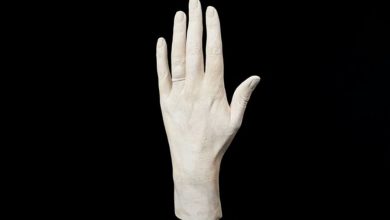Фото - Слепок левой руки принцессы Дианы с обручальным кольцом выставлен на аукцион